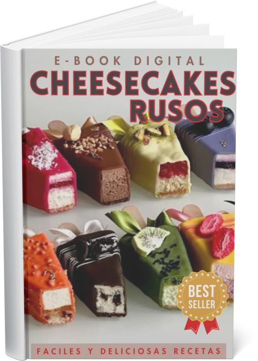 Cheesecakes Rusos: La Guía Definitiva + 12 BONOS de Regalo para que apliques todos mis secretos